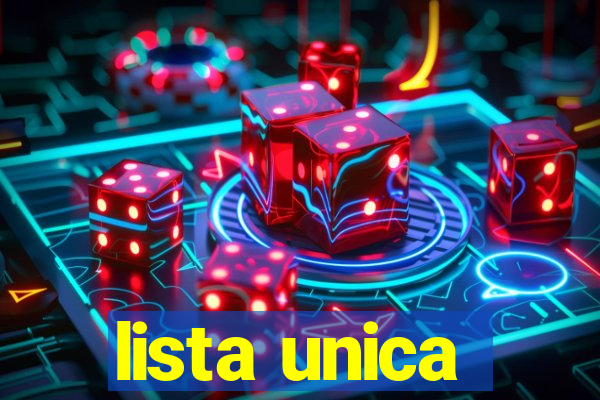 lista unica